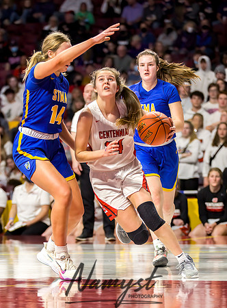 Centennial vs STMA Girls Basketball - State Tournament 159