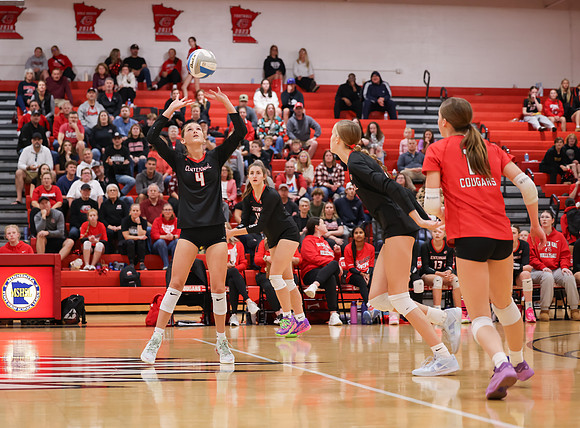 Centennial vs Hopkins Girls Varsity Volleyball 35