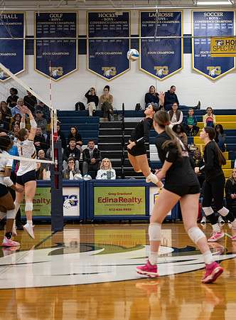 Centennial vs Totino-Grace Girls Varsity Volleyball 42