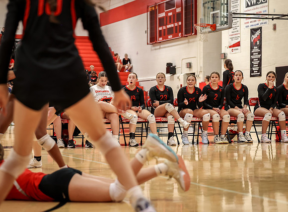 Centennial vs Mounds View Girls B Volleyball 62