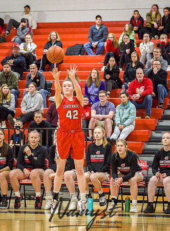 Centennial vs Coon Rapids Girls Varsity Basketball 132