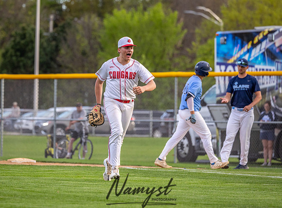 Centennial vs Blaine Varsity Baseball 460