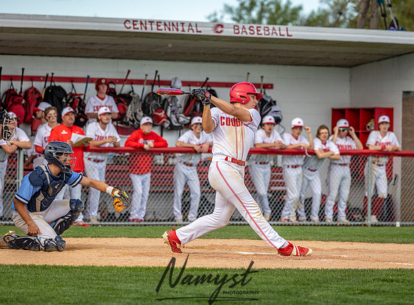Centennial vs Blaine Varsity Baseball 249