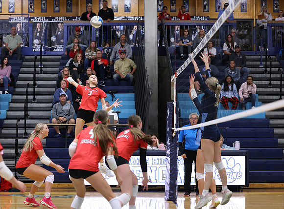 Centennial vs Blaine Girls Varsity Volleyball 55