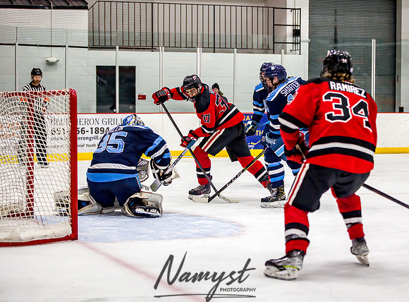 Centennial vs Blaine Varsity Hockey 536