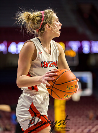 Centennial vs STMA Girls Basketball - State Tournament 236