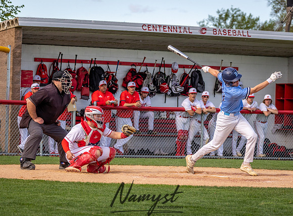 Centennial vs Blaine Varsity Baseball 225