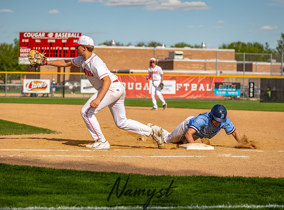 Centennial vs Blaine Varsity Baseball 237