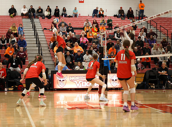 Centennial vs Anoka Girls Varsity Volleyball 267
