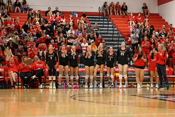 Centennial vs Cambridge-Isanti Girls Varsity Volleyball 140
