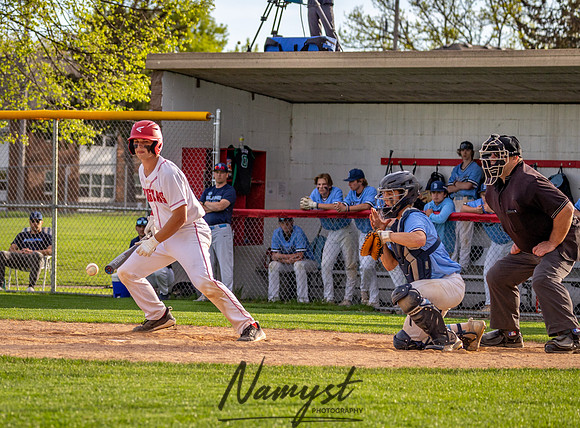 Centennial vs Blaine Varsity Baseball 470
