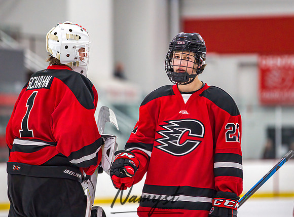 Centennial vs Blaine JV Hockey 075