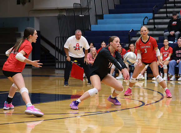 Centennial vs Blaine Girls Varsity Volleyball 80
