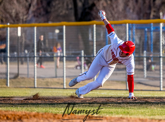 Centennial vs Rogers Varsity Baseball 295