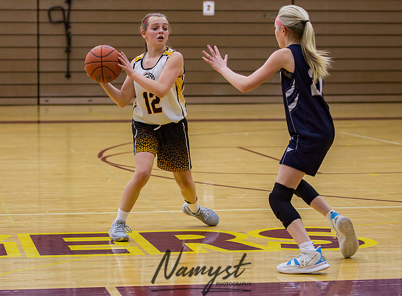 Forest Lake Girls 7 Maroon Basketball 168