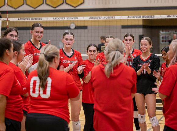Centennial vs Andover Girls Varsity Volleyball 193