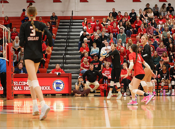 Centennial vs Blaine Girls Varsity Volleyball 251