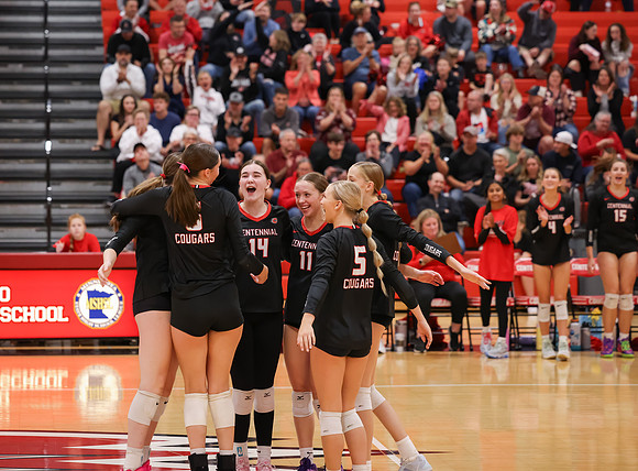 Centennial vs Hopkins Girls Varsity Volleyball 113