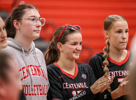Centennial vs Coon Rapids Girls Varsity Volleyball 173