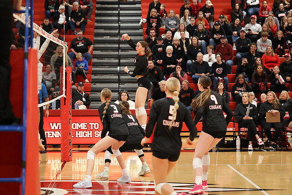 Centennial vs Coon Rapids Girls Varsity Volleyball 106