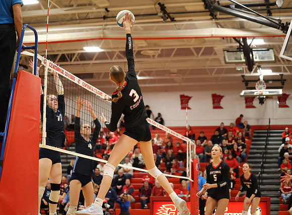 Centennial vs Blaine Girls Varsity Volleyball 200