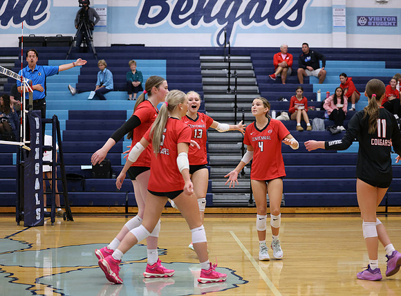 Centennial vs Blaine Girls Varsity Volleyball 128