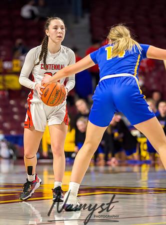 Centennial vs STMA Girls Basketball - State Tournament 204