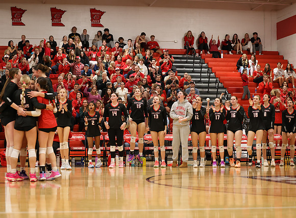Centennial vs Blaine Girls Varsity Volleyball 294