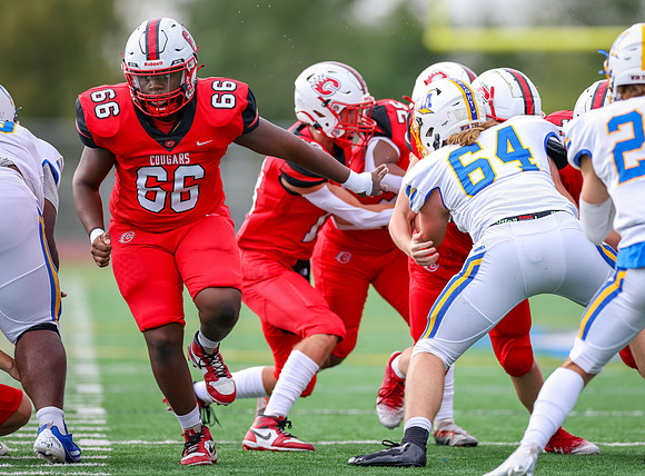 Centennial vs STMA JV Football 111