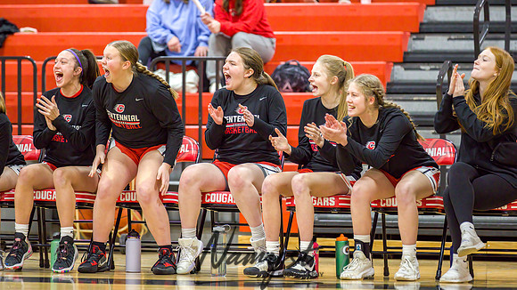 Centennial vs Coon Rapids Girls Varsity Basketball 115