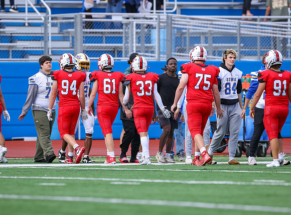 Centennial vs STMA JV Football 339