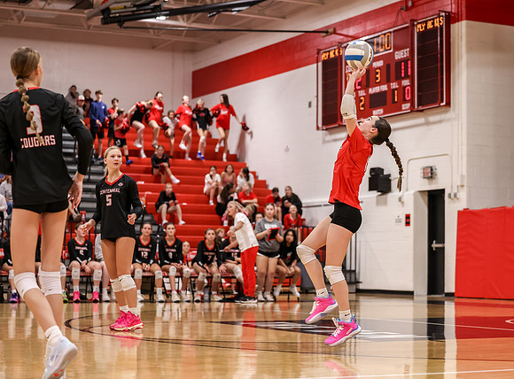 Centennial vs Coon Rapids Girls Varsity Volleyball 141