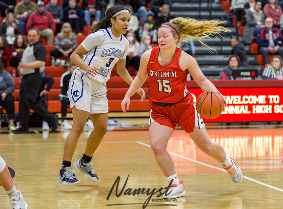 Centennial vs Cambridge-Isanti Girls Varsity Basketball 112