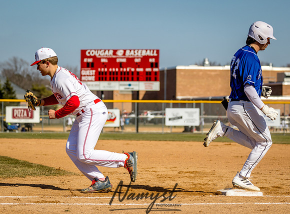 Centennial vs Rogers Varsity Baseball 087