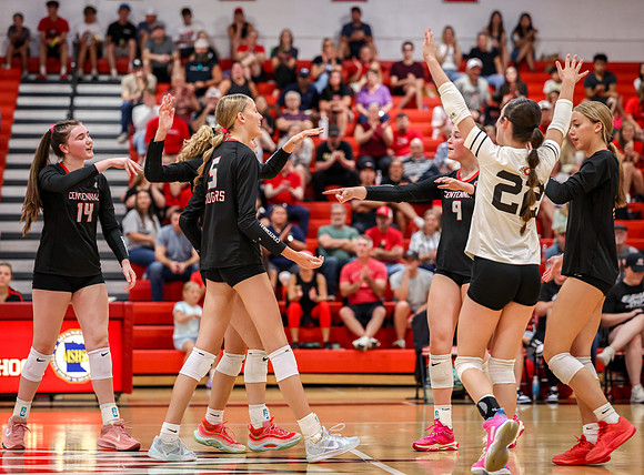 2596 Centennial vs Cambridge-Isanti Girls Varsity Volleyball