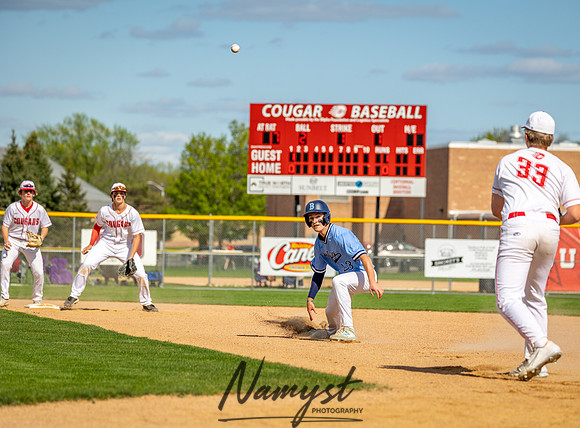 Centennial vs Blaine Varsity Baseball 086