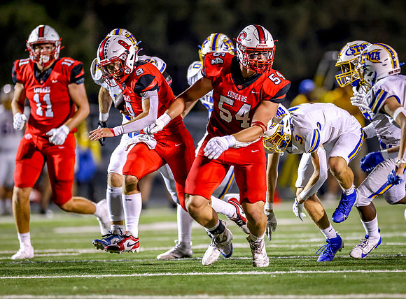 Centennial vs STMA Varsity Football 378