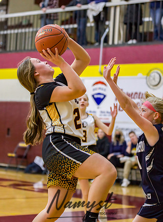 Forest Lake Girls 7 Maroon Basketball 155