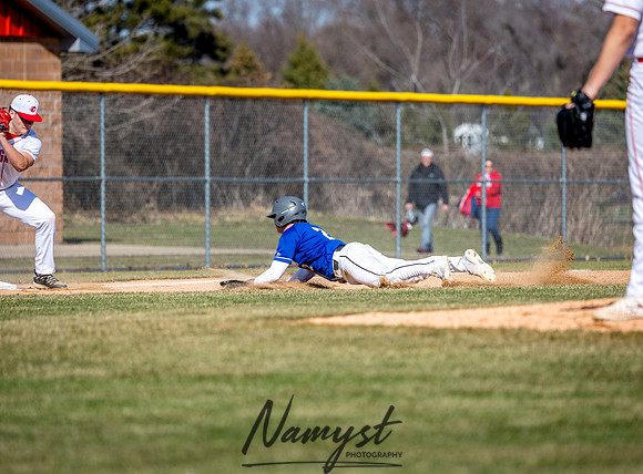 Centennial vs Rogers Varsity Baseball 074