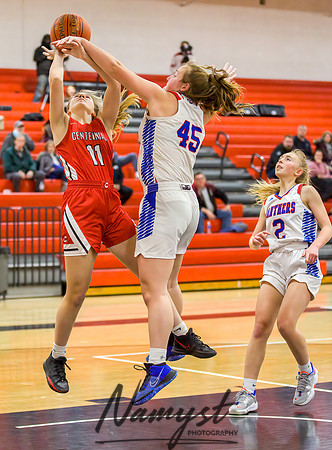 Centennial vs Spring Lake Park Girls Varsity Basketball 118