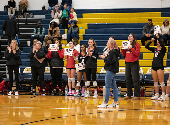 Centennial vs Totino-Grace Girls Varsity Volleyball 105