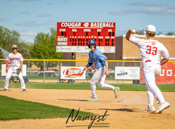 Centennial vs Blaine Varsity Baseball 085