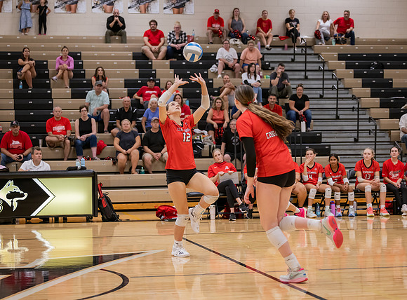 Centennial vs Andover Girls Varsity Volleyball 167