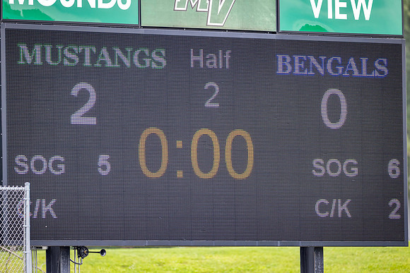 Mounds View vs Blaine Varsity Soccer 310