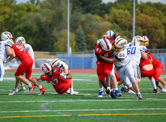 Centennial vs STMA JV Football 74