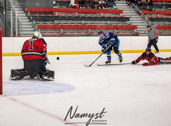 Centennial vs Blaine JV Hockey 072