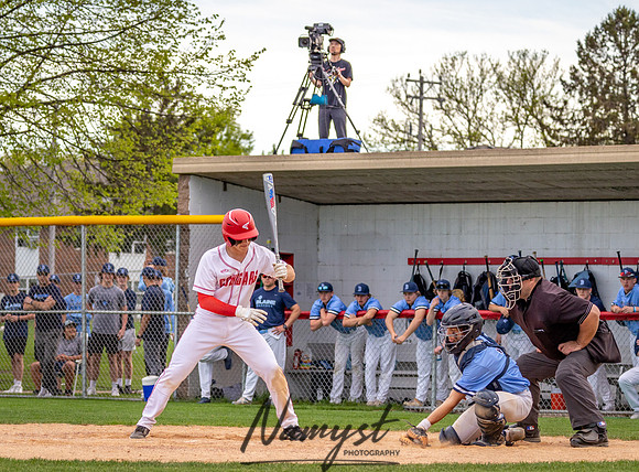 Centennial vs Blaine Varsity Baseball 390