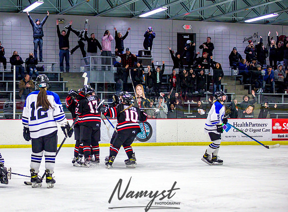 Centennial-Spring Lake Park vs Rogers Girls Varsity Hockey 428