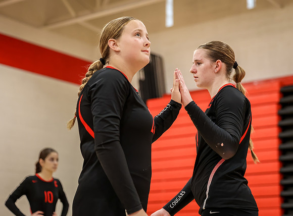 Centennial vs Mounds View Girls B Volleyball 27