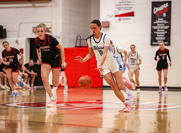 Centennial vs Blaine Girls Varsity Basketball 181